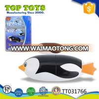 2017 Most popular kids B/O bath toys parent-child diving penguin