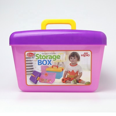 custom plastic toy storage box organizer