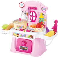 modern children kitchen play set toy for girls boys