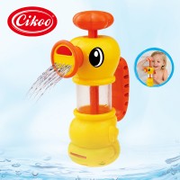 Cikoo 2019 Trending Products Bath Toy Factory Best Selling Kid Toys Bath Duck Water Pump