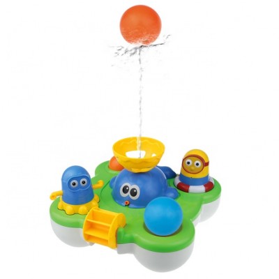 Cikoo Hot Selling New Electric Blue Whale Bath Toys Water Holding Balls for Baby & Kids Shower