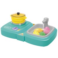 Hot selling children pretend play fogging kitchen toys for toddler